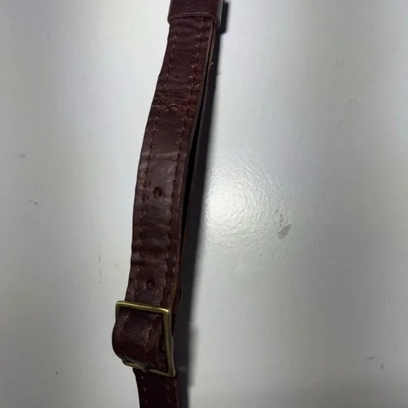 Portland Leather Brown Shoulder Bag - Picture 8 of 16